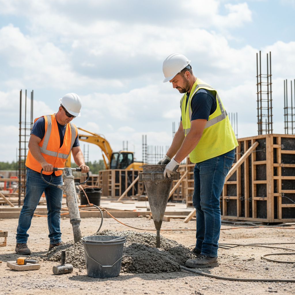 фото Как проверить качество бетона перед заливкой