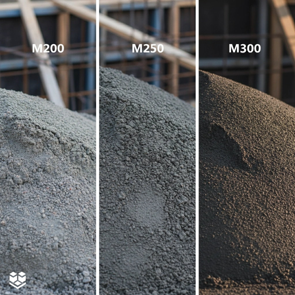 фото Бетон М200, М250, М300: в чем разница и какой выбрать