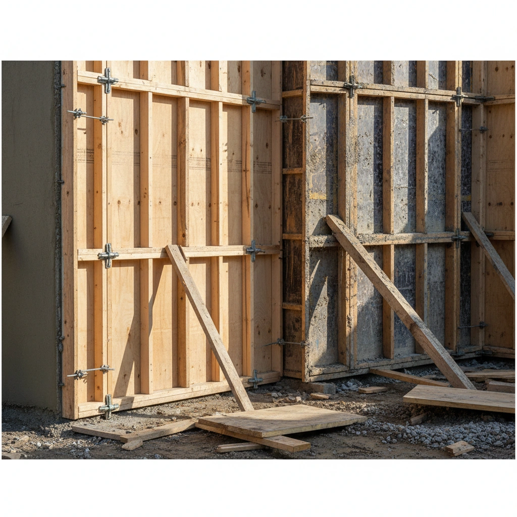 фото Опалубка из фанеры: плюсы и минусы