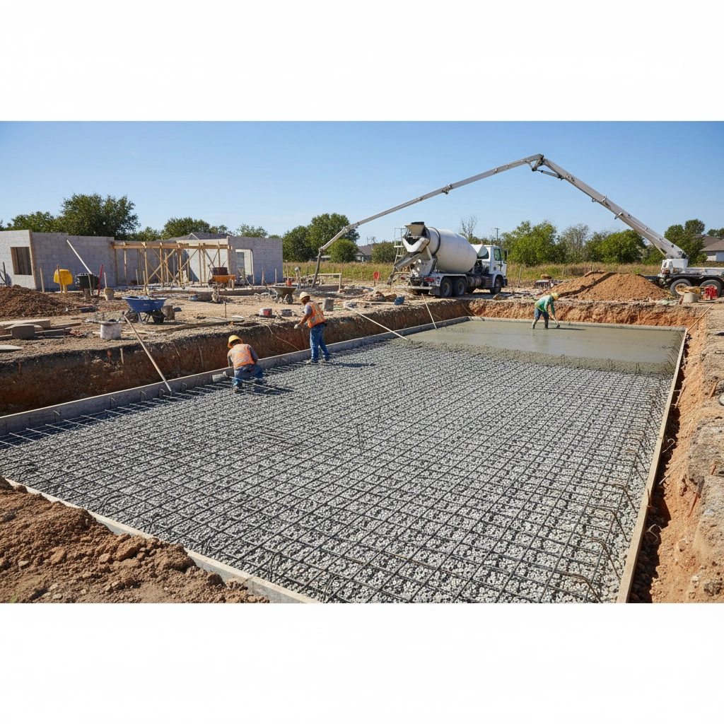 фото Фундамент под бассейн: требования и технология