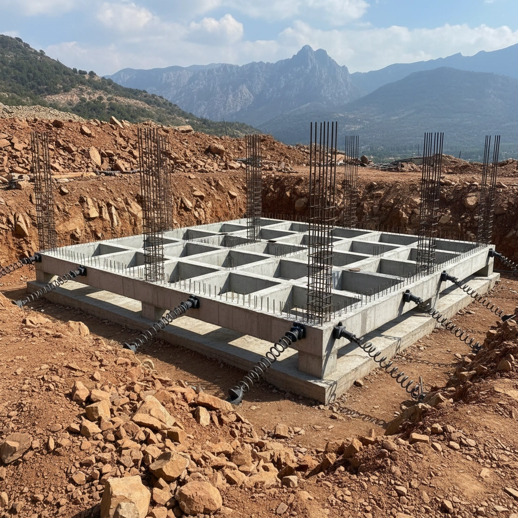 фото Фундамент для дома в сейсмоопасной зоне