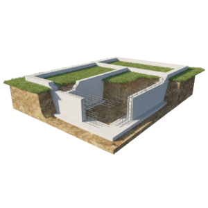 Ленточный фундамент